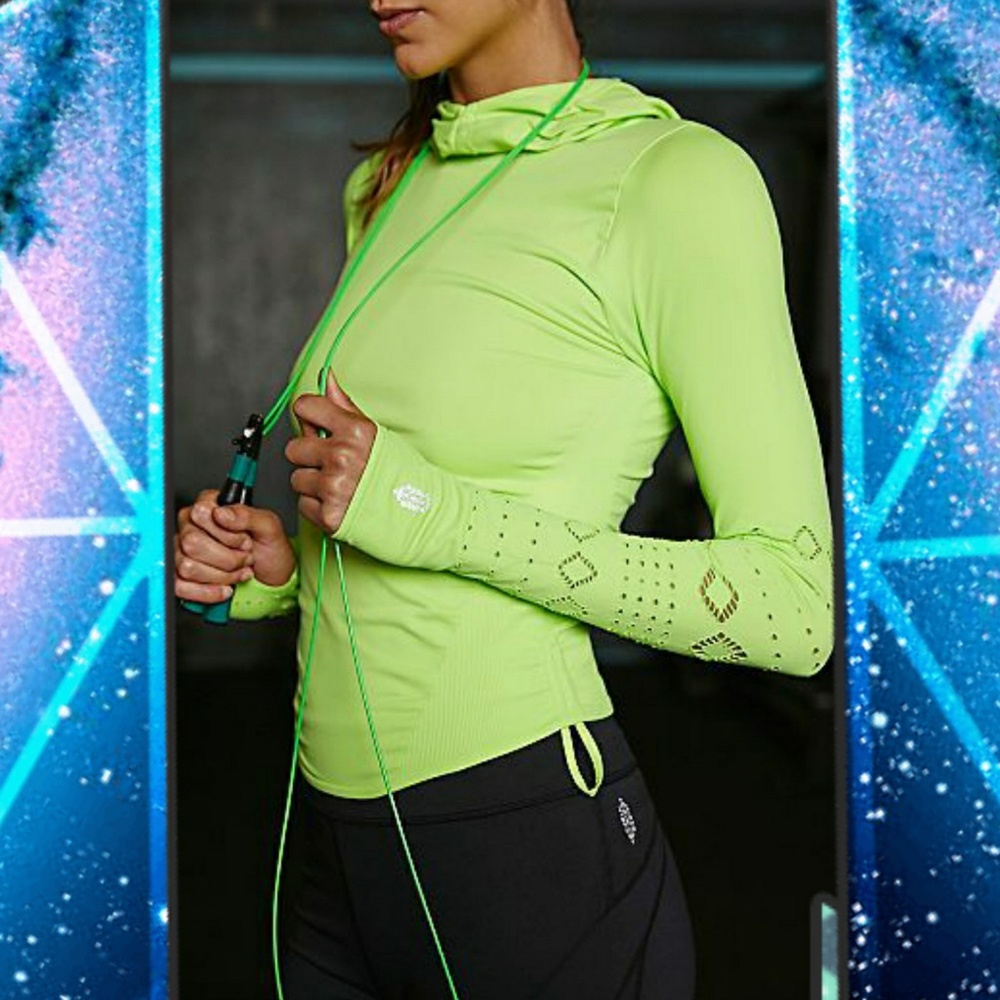 Free People Good karma  seamless Hoodie